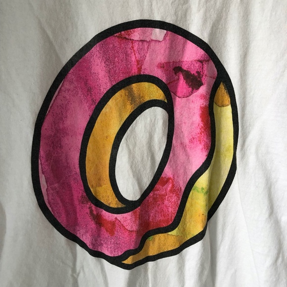 Vintage Odd Future Graphic Band Tee Logo Doughnut T Shirt - Picture 4 of 4